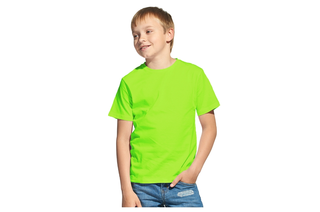Футболка детская "StanClass", ярко-зеленая, размер 14 лет — Абсолют
