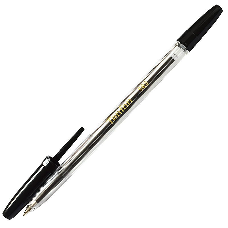 Ручка шариковая "Tenfon TF-583", 0,7 мм, черная — Абсолют