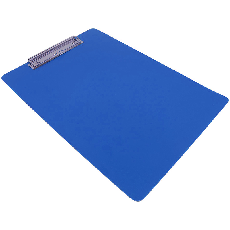 Папка - планшет "Бюрократ" А4, пластик, синий — Абсолют