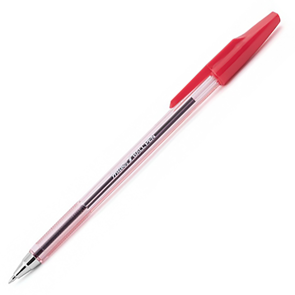 Ручка шариковая "Hatber Т-34", 0.7мм., красная — Абсолют