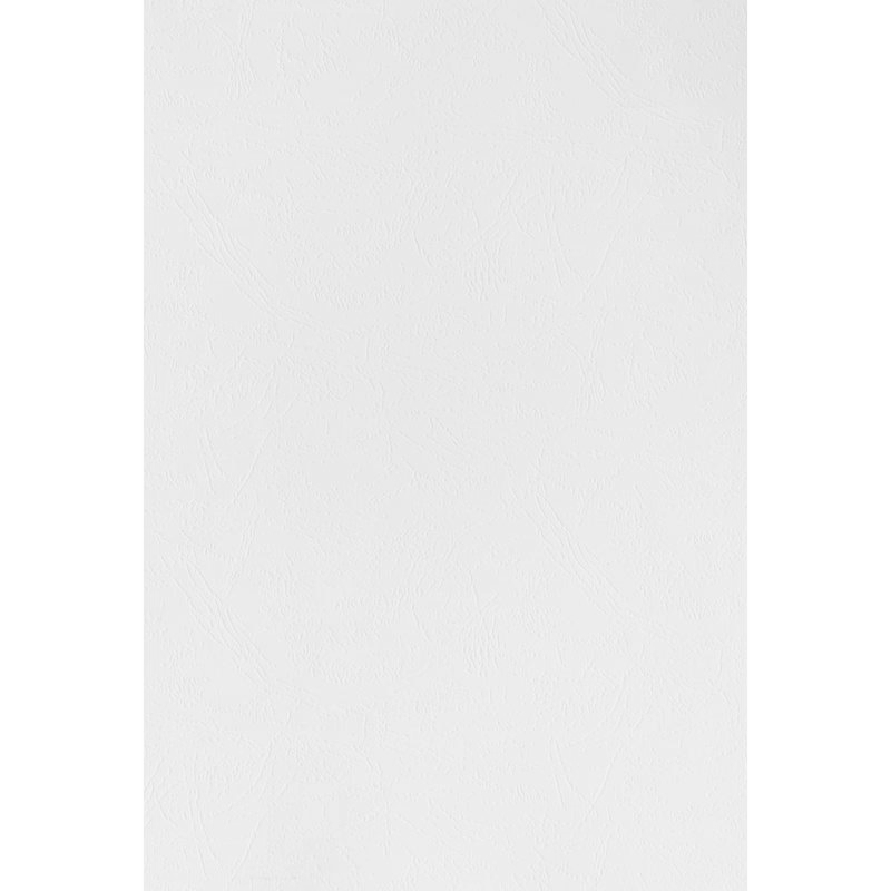 Обложкка для переплёта А3, картон, 230гр., "кожа" белая — Абсолют