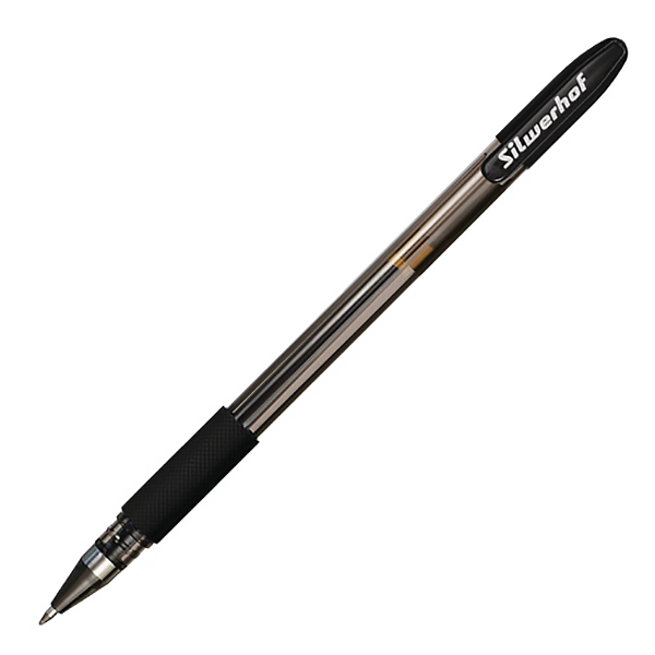 Ручка гелевая "SILWERHOF Advance" 0.5мм., черная — Абсолют