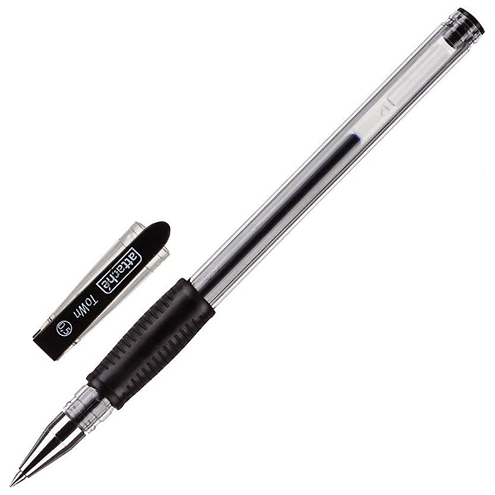 Ручка гелевая Attache "ToWn", 0,5мм, черная — Абсолют