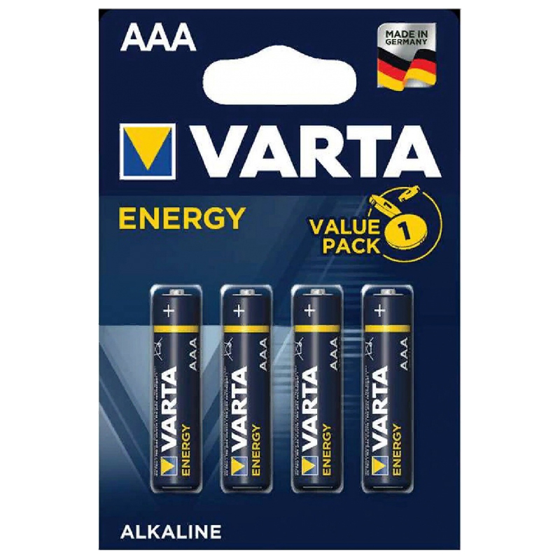 Элимент питания VARTA Energy, ААА, 4 шт. — Абсолют