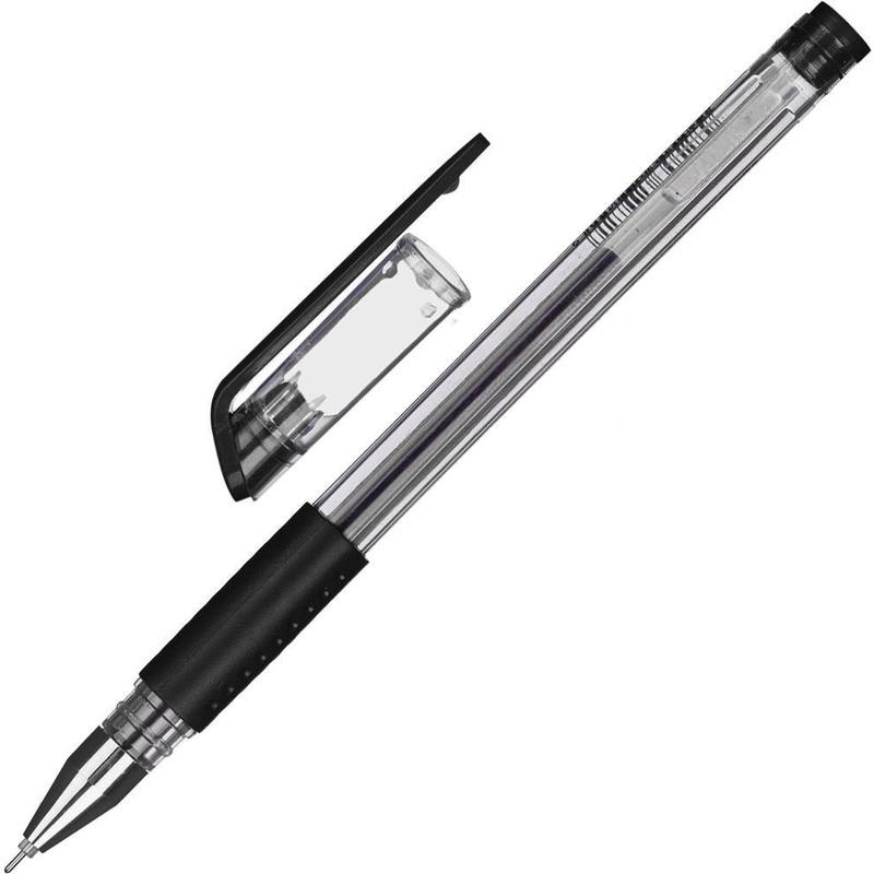 Ручка гелевая "Attache Gelios-030" 0.5мм., черная — Абсолют