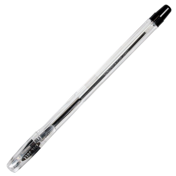 Ручка шариковая "CROWN OJ-500",  0,7 мм, черная — Абсолют