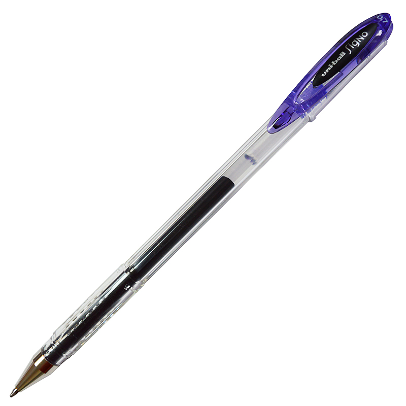 Ручка гелевая "Uni-Ball Signo" 0,7 мм., фиолетовая — Абсолют