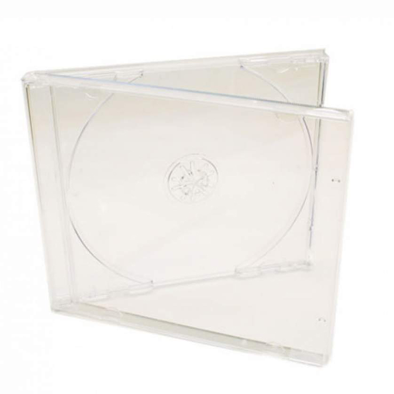 Бокс для CD Jawel, пластиковый, прозрачный — Абсолют