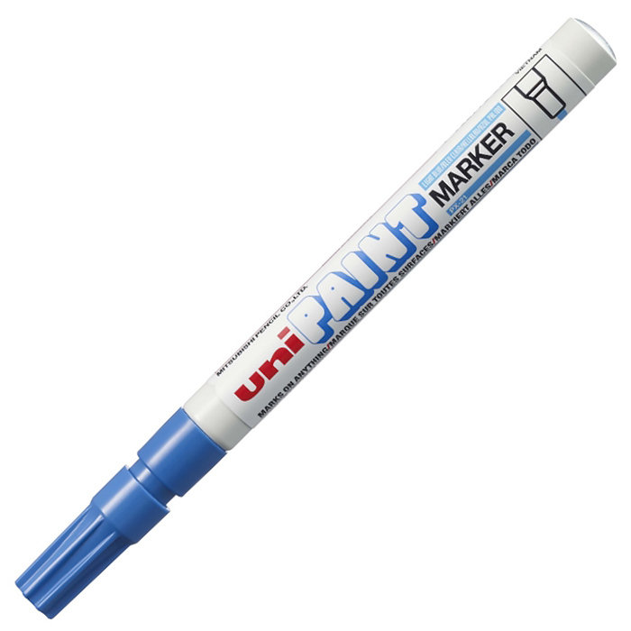 Маркер - краска "Uni-Ball PX-21", голубой — Абсолют
